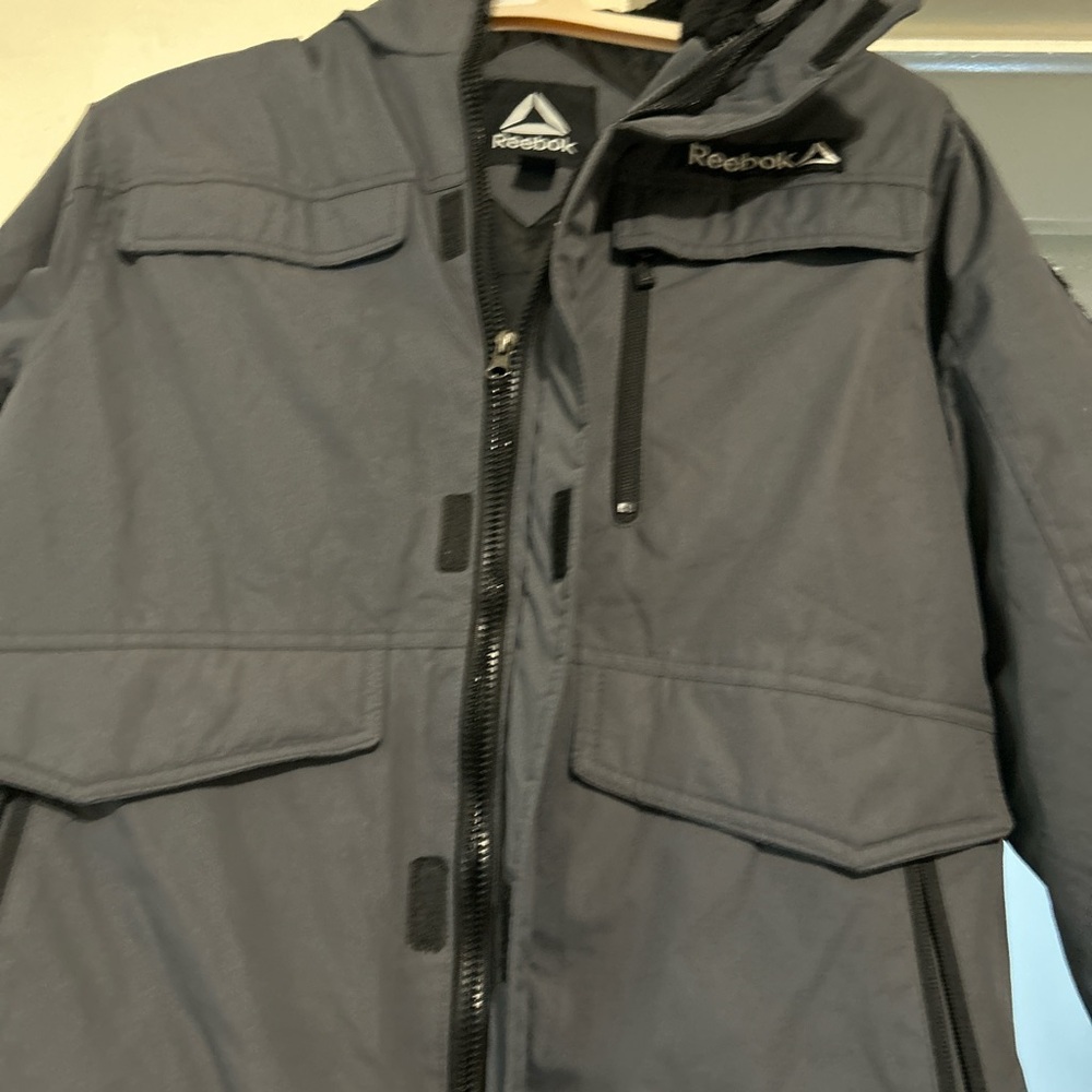 Reebok Men's Charcoal Performance Jacket